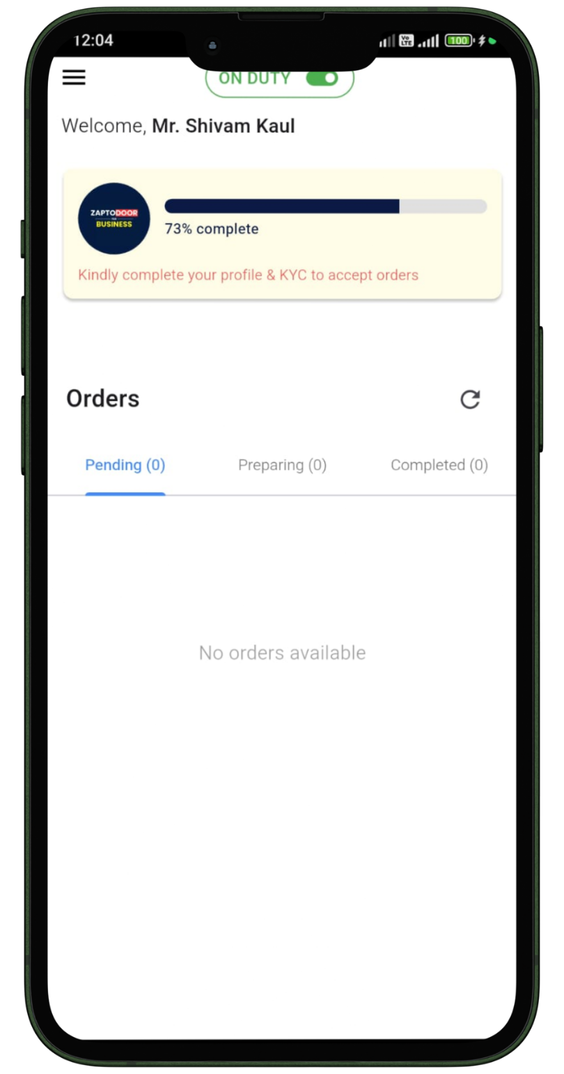 Zaptodoor App Preview